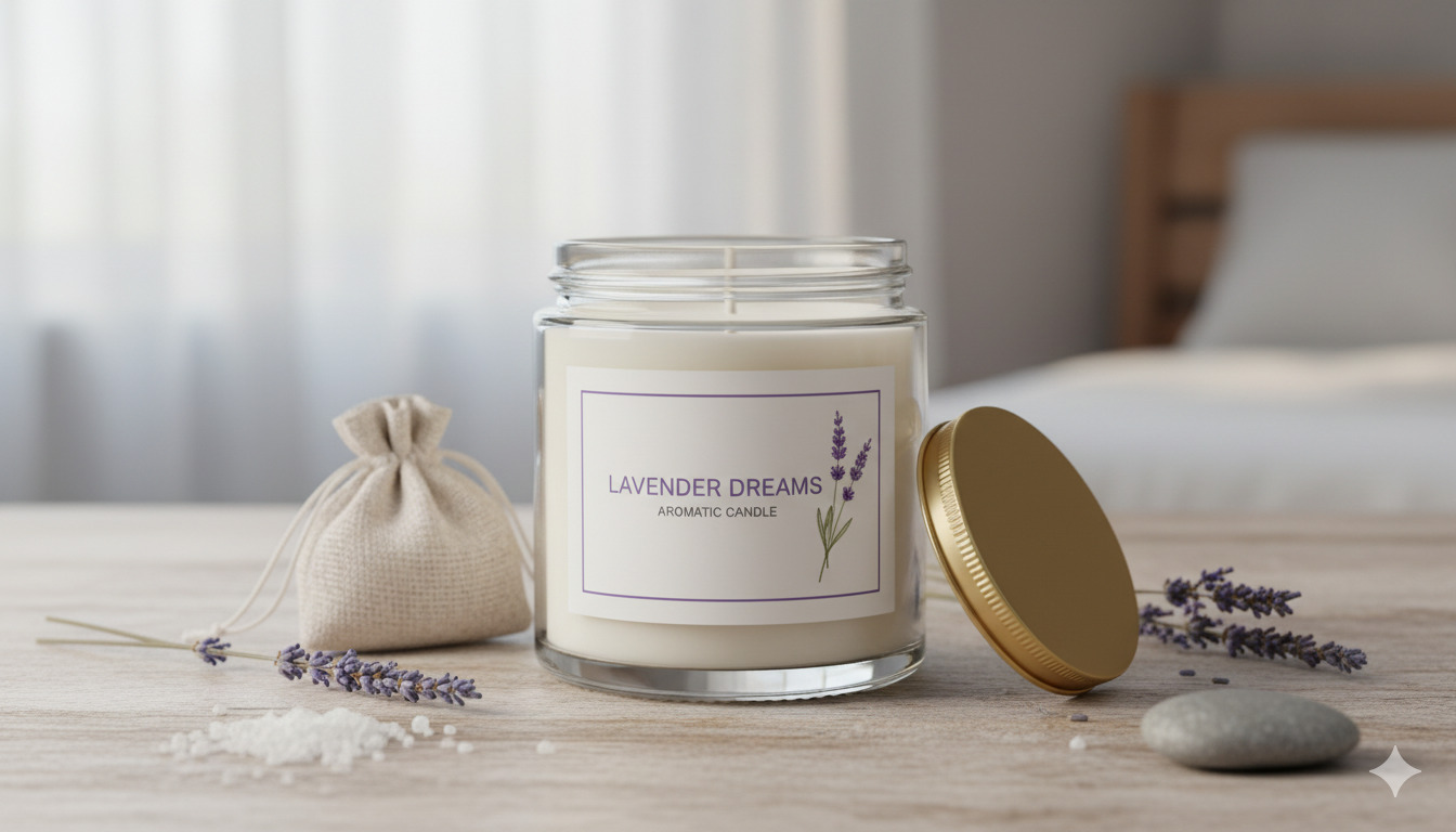 Lavender Dreams Aromatic Candle